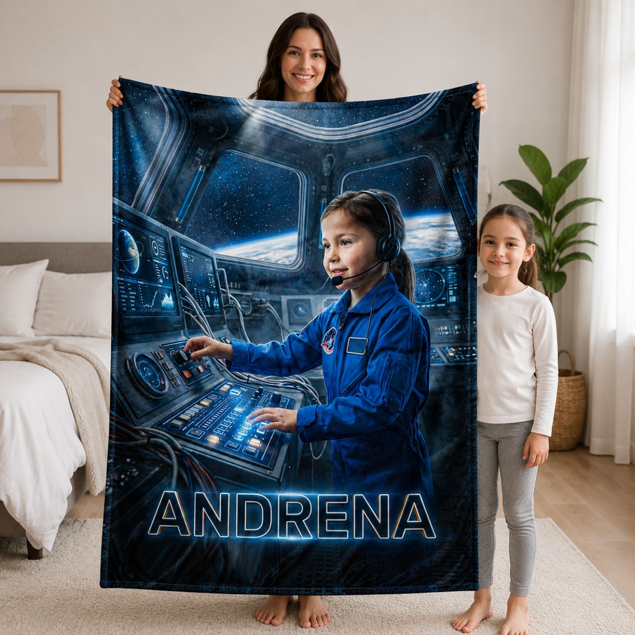 Dream Job Special Moment Realistic Personalized Blanket