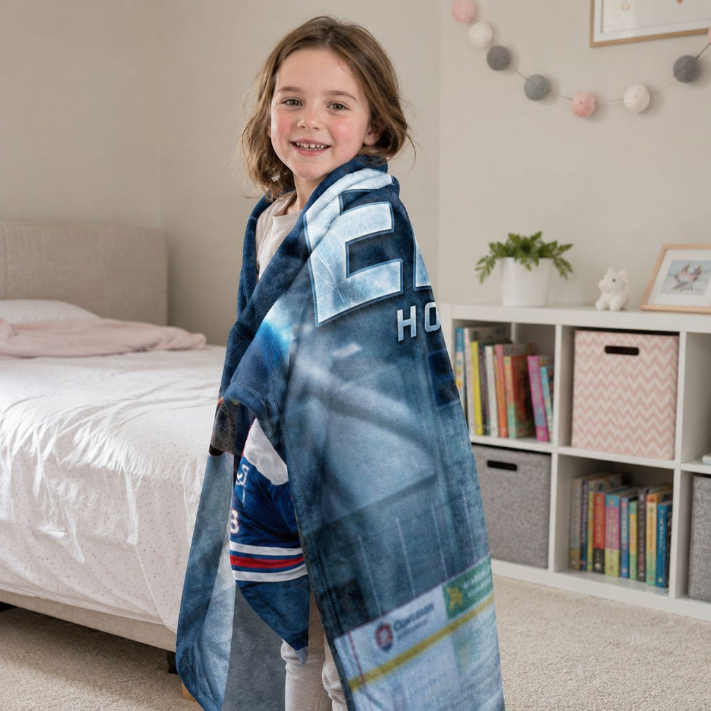 Favorite Sports Highlights Realistic Personalized Blanket