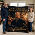 Veteran Tribute Personalised Blanket