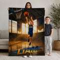 Favorite Sports Highlights Realistic Personalized Blanket