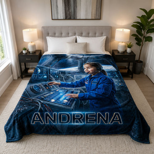 Dream Job Special Moment Realistic Personalized Blanket