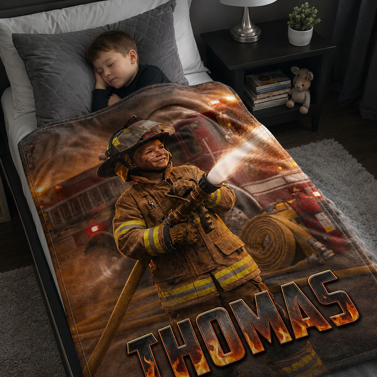 Dream Job Special Moment Realistic Personalized Blanket