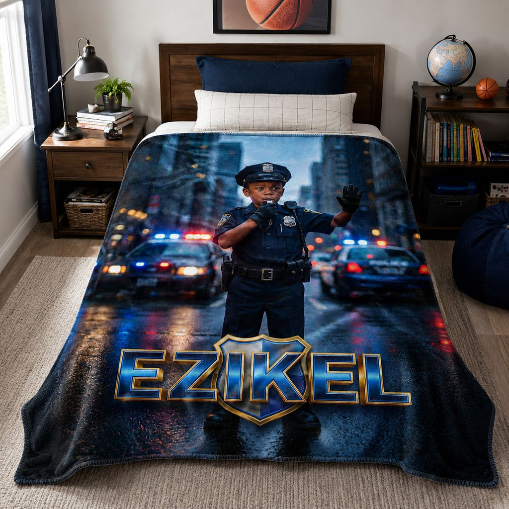 Dream Job Special Moment Realistic Personalized Blanket