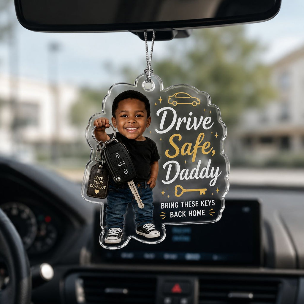 Dad, Bring Key Home Personalized Acrylic Ornament