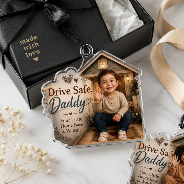 Safe Drive Baby at Home Personalized Acrylic Ornament