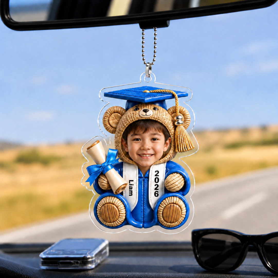 Personalized Graduation Day Car Hanging Ornament