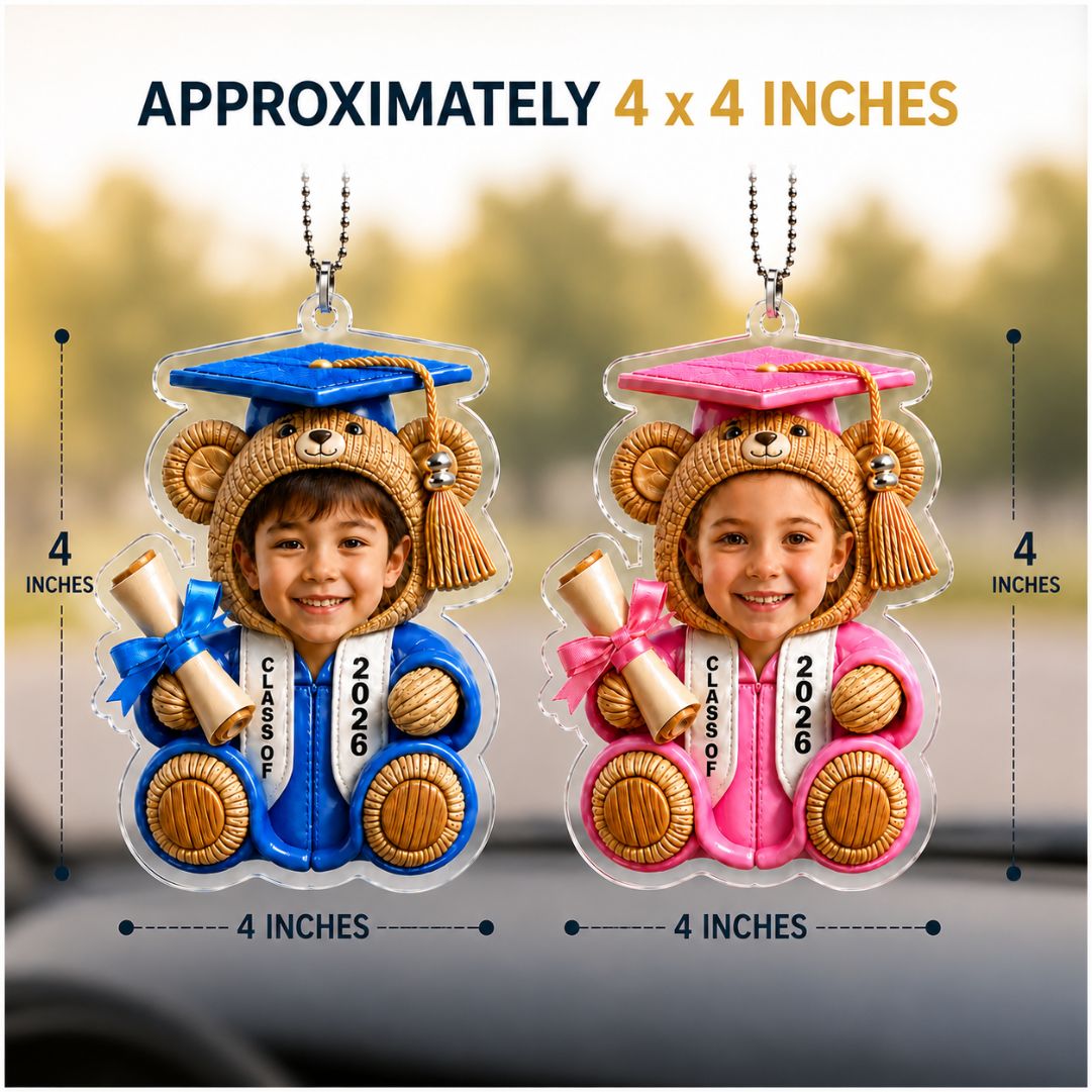 Personalized Graduation Day Car Hanging Ornament