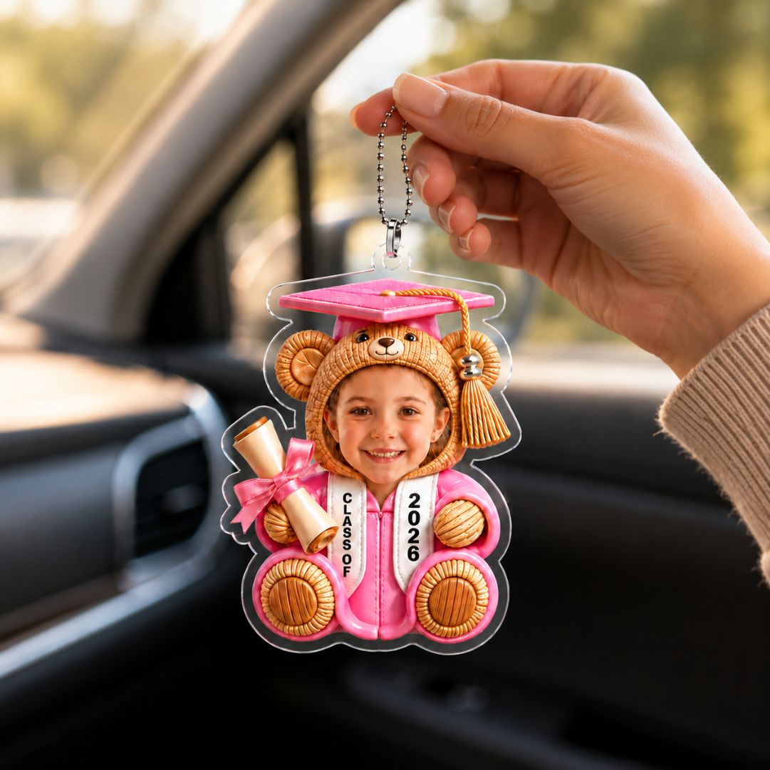 Personalized Graduation Day Car Hanging Ornament
