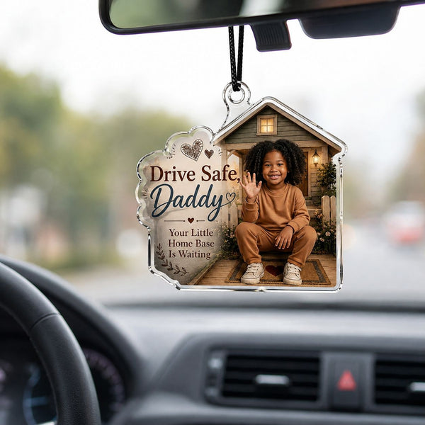 Safe Drive Baby at Home Personalized Acrylic Ornament