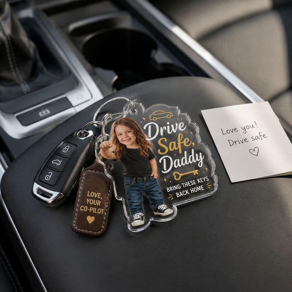 Dad, Bring Key Home Personalized Acrylic Ornament