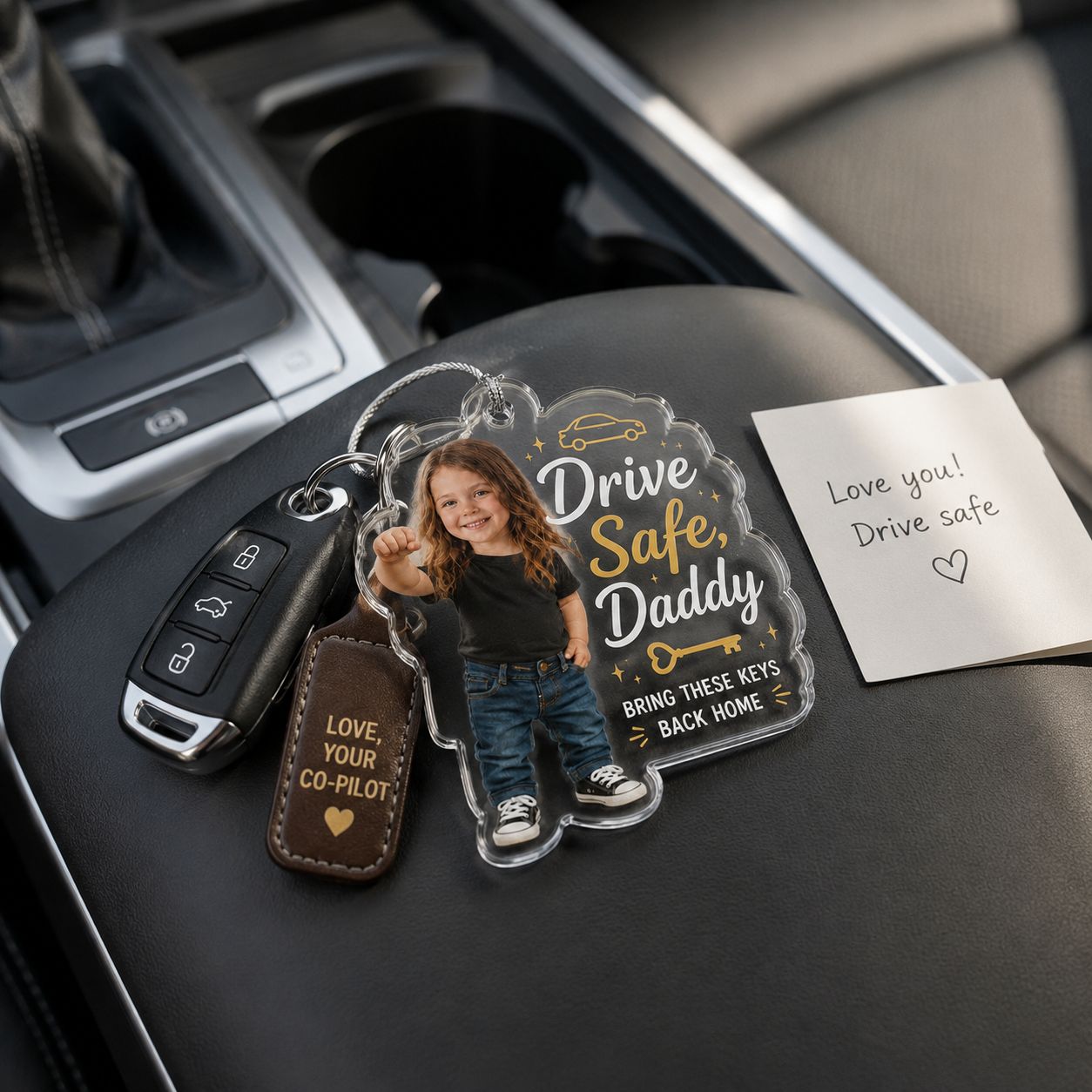 Dad, Bring Key Home Personalized Acrylic Ornament