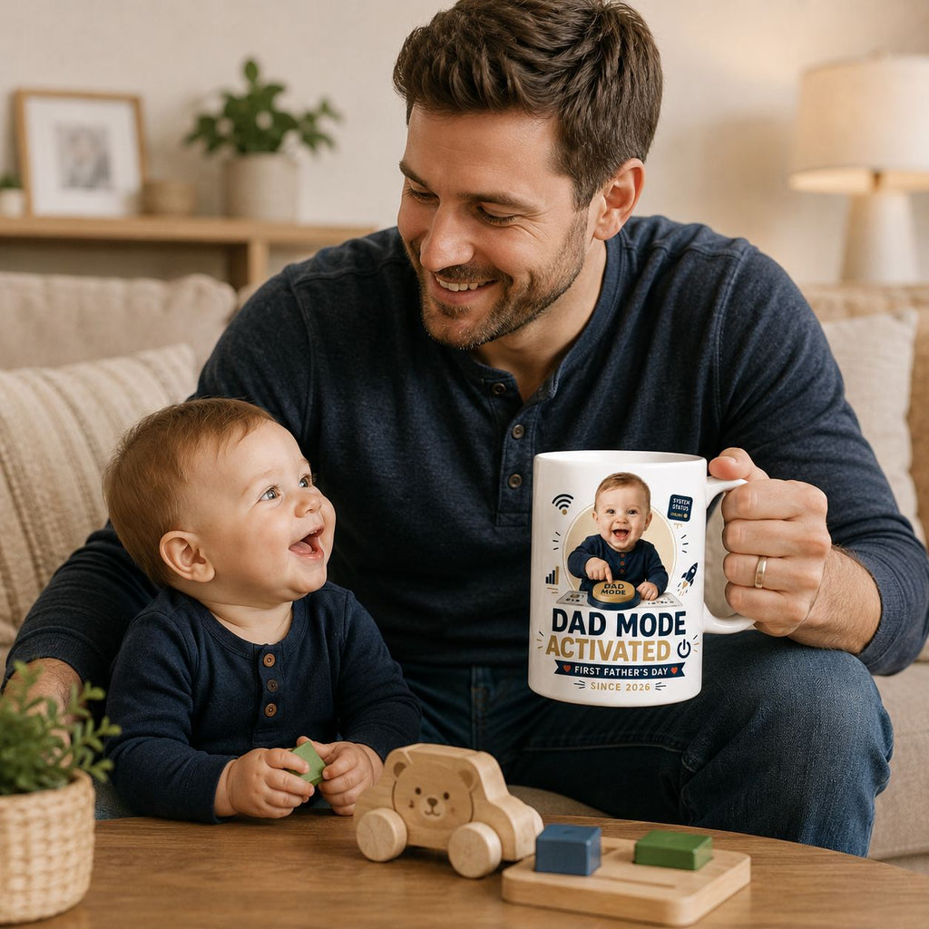 Dad Mode Activated Personalized Mug