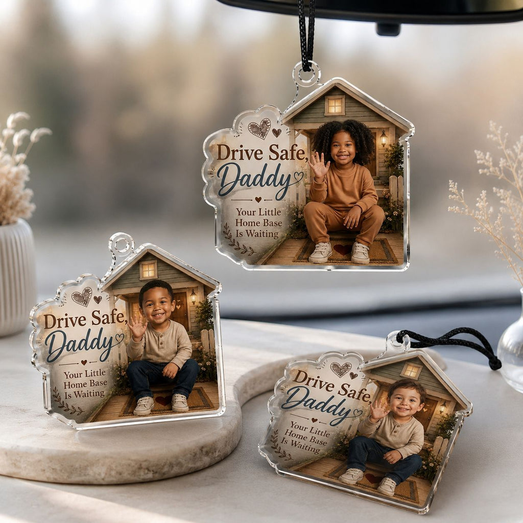 Safe Drive Baby at Home Personalized Acrylic Ornament