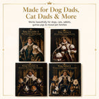 Royal Pet Dad Personalised Canvas