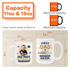 Dad Mode Activated Personalized Mug