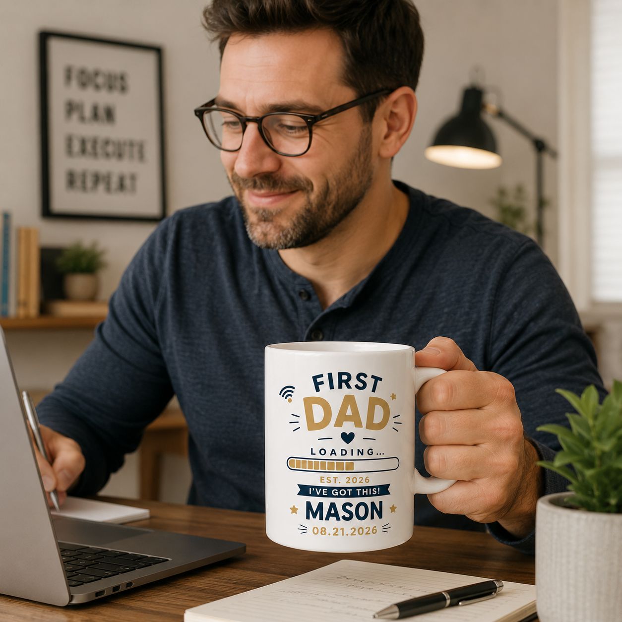 Dad Mode Activated Personalized Mug