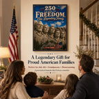 250 Years of Freedom Personalized Family Canvas