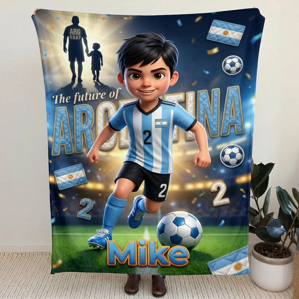 You're The Future Personalized Blanket