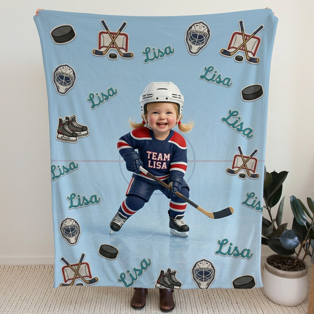 Favorite Sport Personalized Blanket