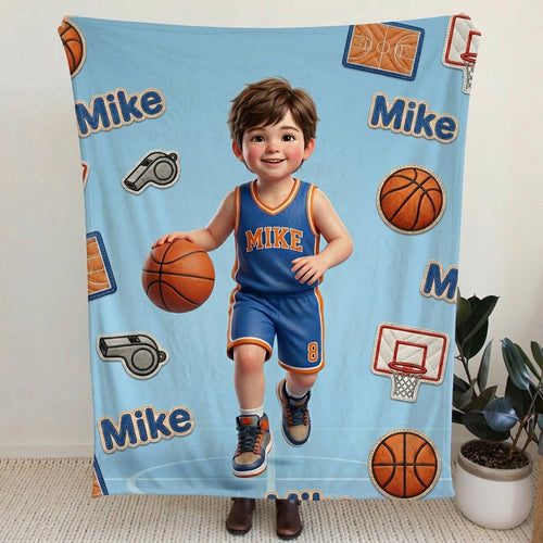 Favorite Sport Personalized Blanket
