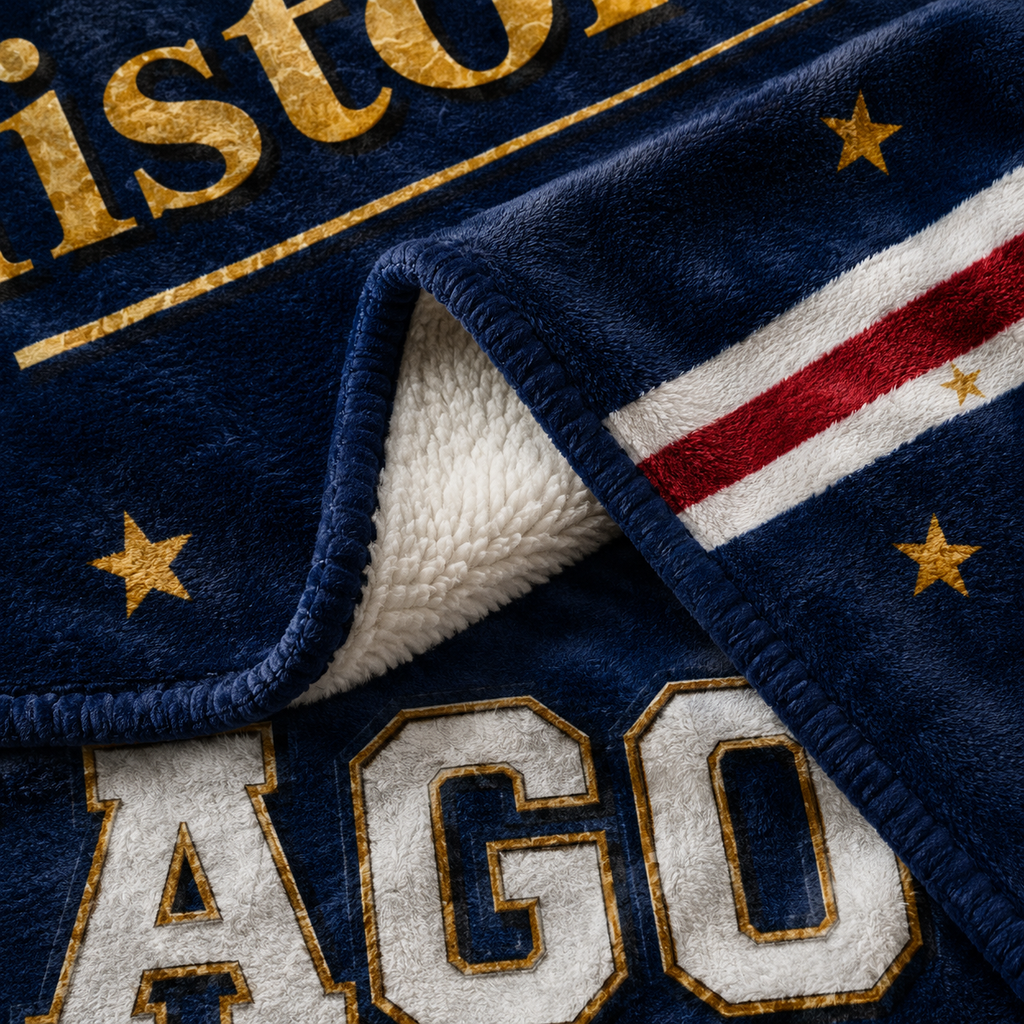 Cabo Verde Made History Personalized Kids Blanket