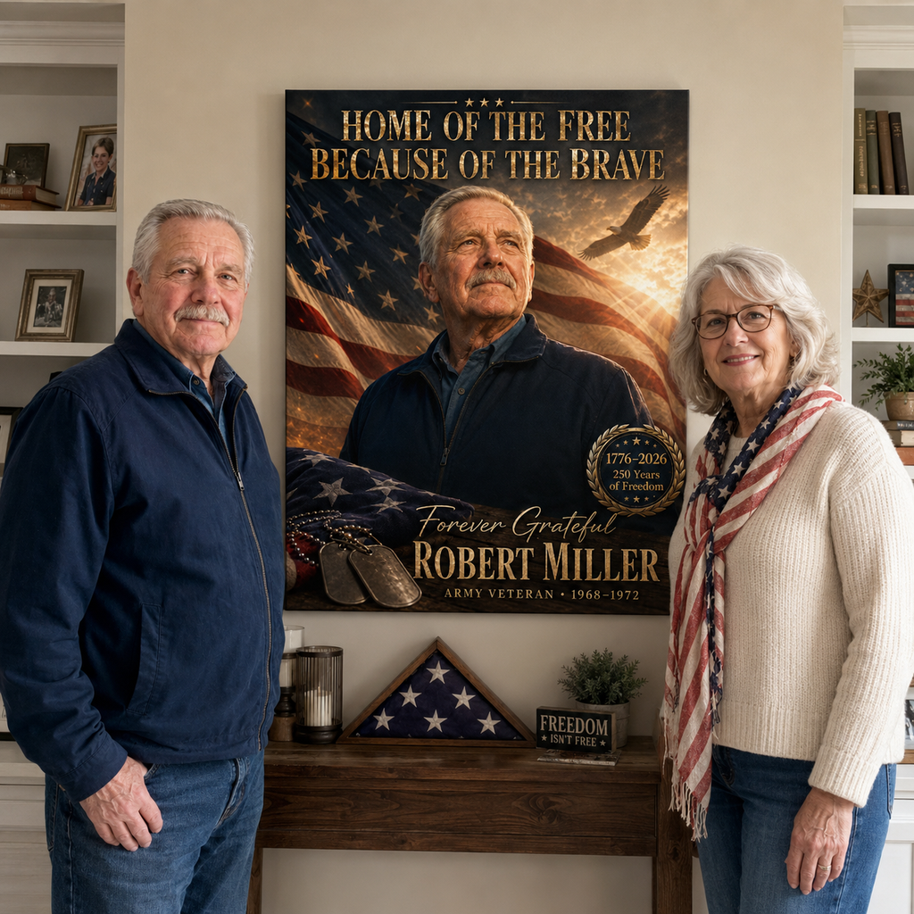 Veteran Tribute Personalised Canvas