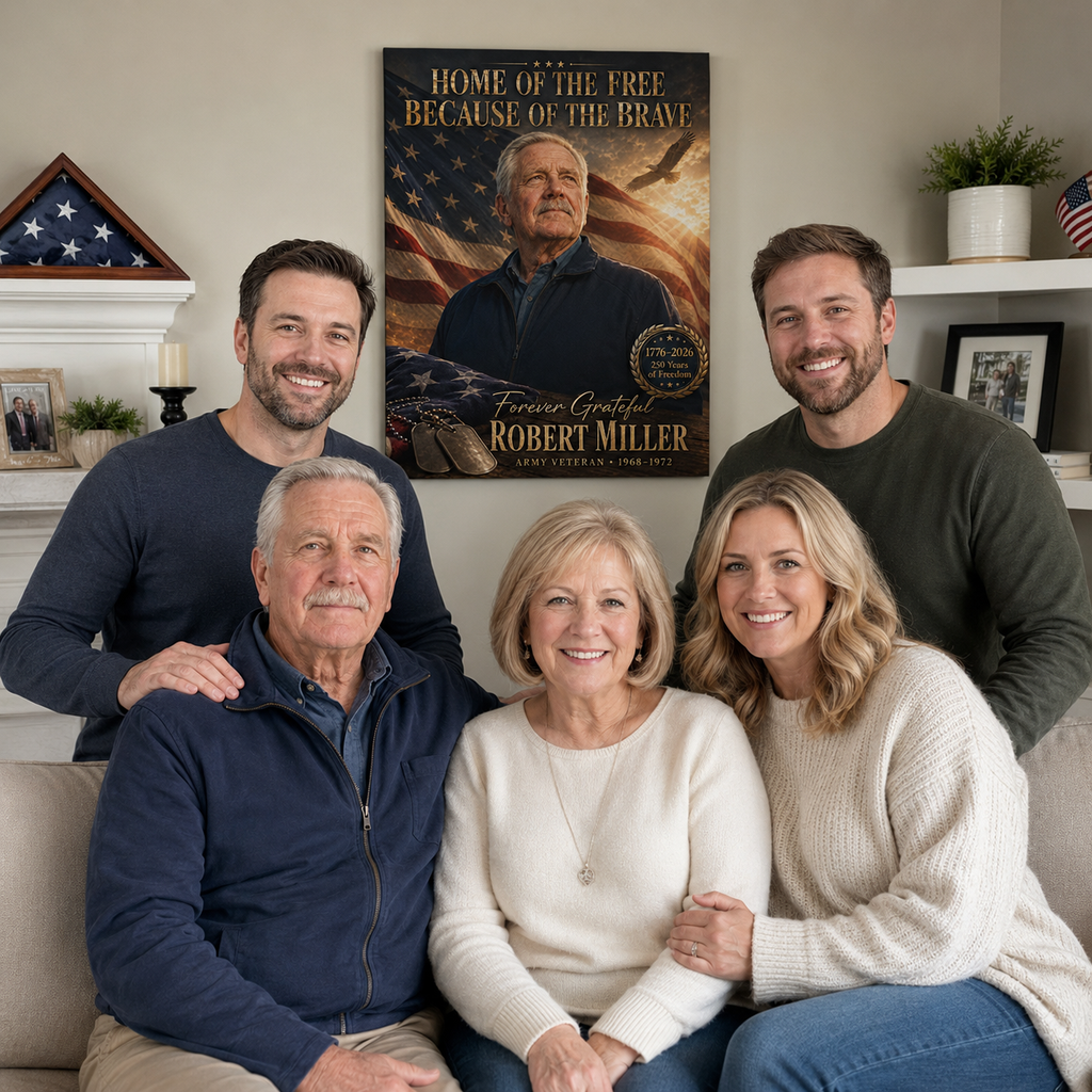 Veteran Tribute Personalised Canvas