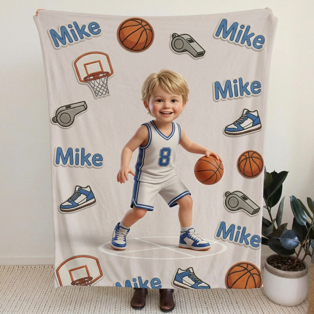 Favorite Sport Personalized Blanket