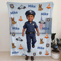 Dream Job 3D Cartoon Personalized Blanket