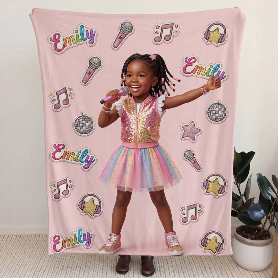 Dream Job 3D Cartoon Personalized Blanket