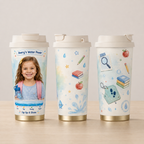 Water Power Personalised Insulated Tumbler - gallery image 2 | Personalized insulated tumbler for kids by Jolliboo