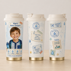 Water Passport Personalised Insulated Tumbler - gallery image 5 | Personalized insulated tumbler for kids by Jolliboo