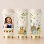 Thirsty Plant Personalised Insulated Tumbler - gallery image 26 | Personalized insulated tumbler for kids by Jolliboo