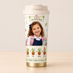 Thirsty Plant Personalised Insulated Tumbler - gallery image 27 | Personalized insulated tumbler for kids by Jolliboo