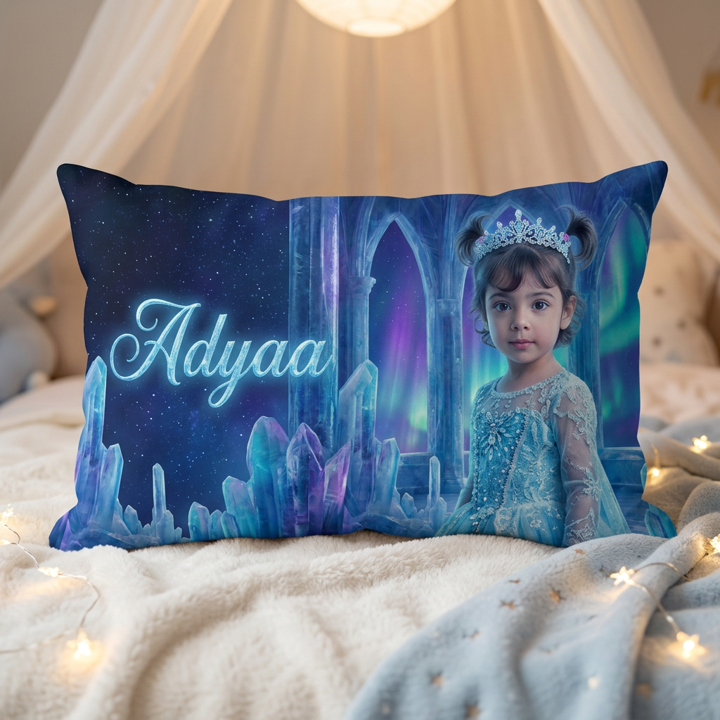 Ice Princess 12x20" Linen Pillowcase