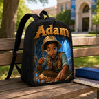 Custom Adventure Boy Backpack - image 1 | Jolliboo