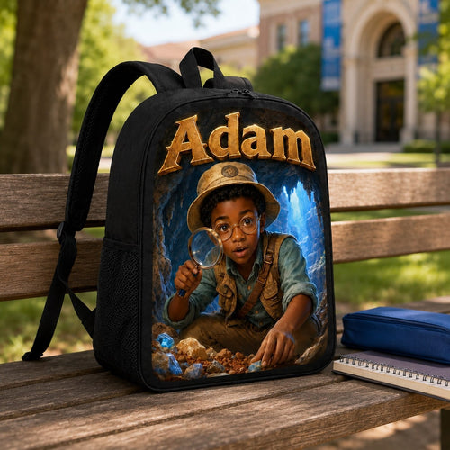 Custom Adventure Boy Backpack - image 1 | Jolliboo