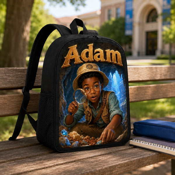 Custom Adventure Boy Backpack - image 1 | Jolliboo