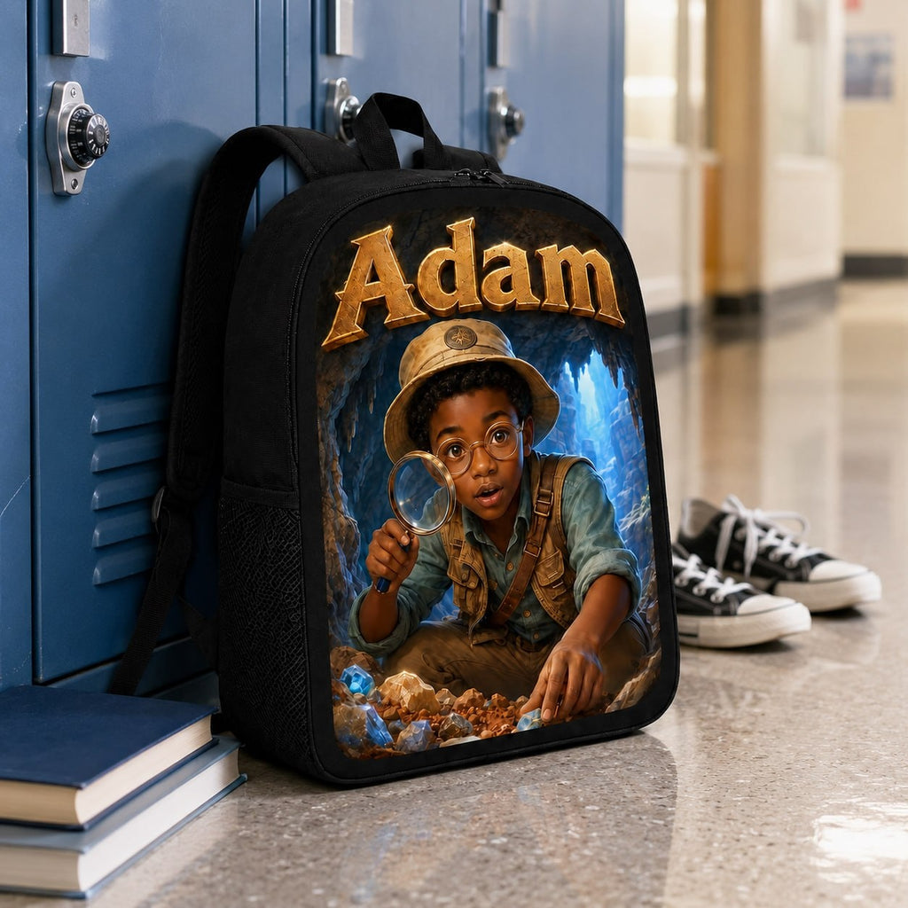 Custom Adventure Boy Backpack - image 3 | Jolliboo