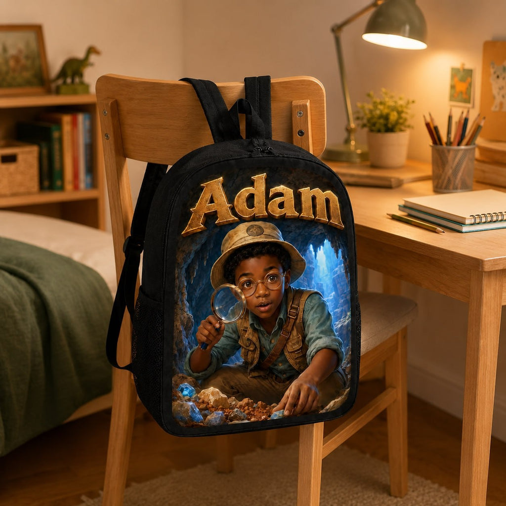 Custom Adventure Boy Backpack - image 4 | Jolliboo
