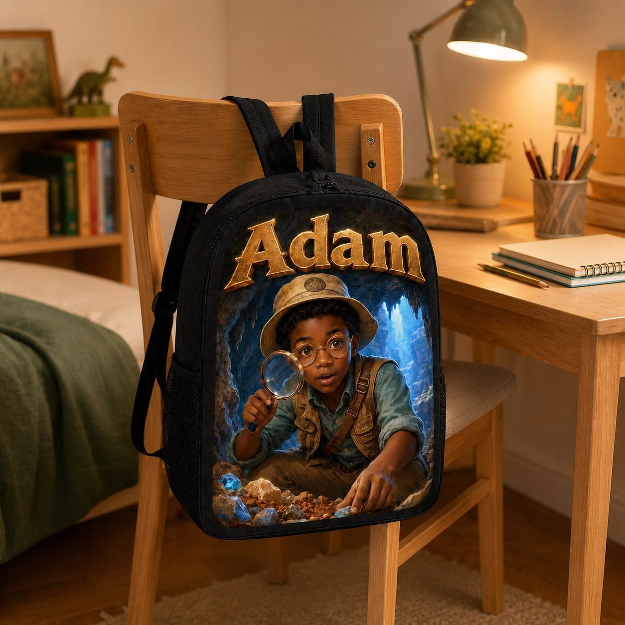 Custom Adventure Boy Backpack - image 4 | Jolliboo