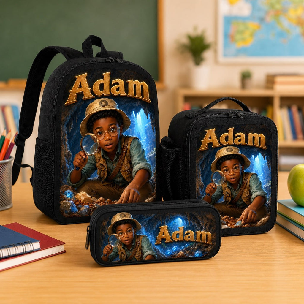 Custom Adventure Boy Backpack - image 5 | Jolliboo