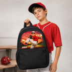 Custom Baseball Casual Backpack - image 2 | Jolliboo