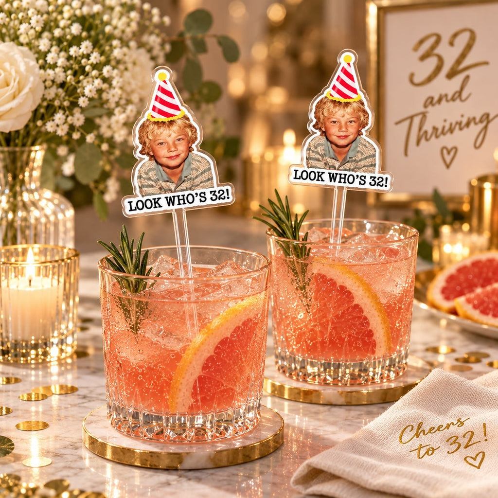 Custom Birthday Drink Stirrer - image 2 | Jolliboo