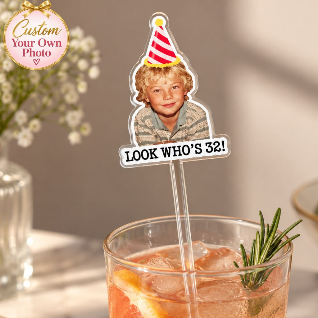Custom Birthday Drink Stirrer - image 5 | Jolliboo