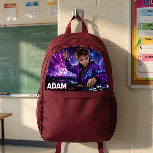 Custom DJ Casual Backpack - image 1 | Jolliboo