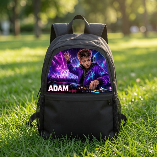 Custom DJ Casual Backpack - image 2 | Jolliboo