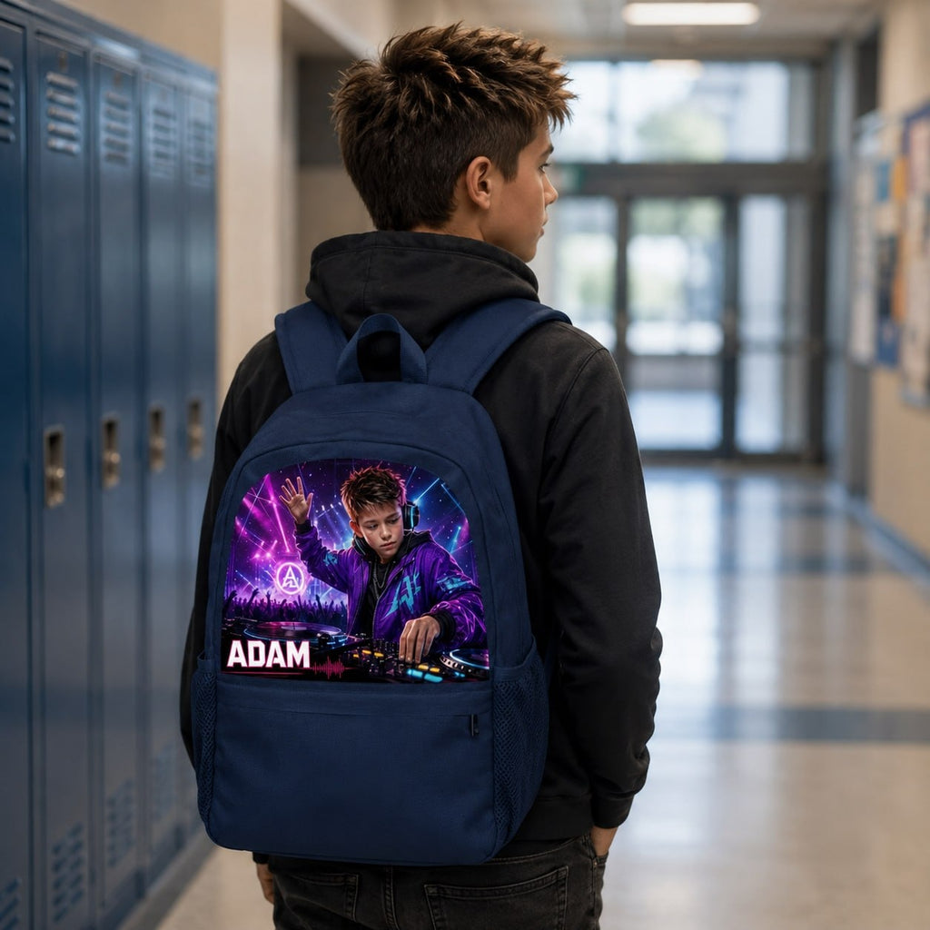 Custom DJ Casual Backpack - image 3 | Jolliboo