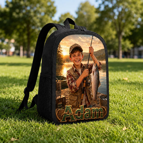Custom Fishing Backpack for Boys - image 2 | Jolliboo