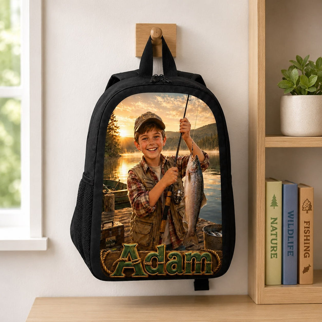 Custom Fishing Backpack for Boys - image 4 | Jolliboo